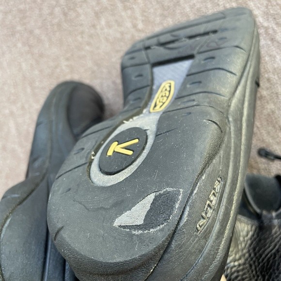 keen dry waterproof boots black leather suede moccasin boots women’s 8 - Picture 9 of 9